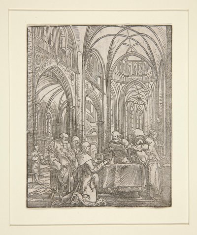 Præsentation i templet af Wolfgang Huber