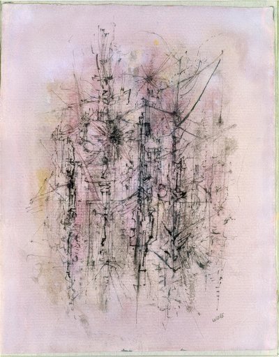 Sammenfiltrede måtter af Wols