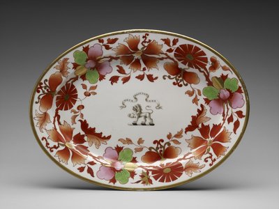 Plade af Worcester Porcelain Manufactory