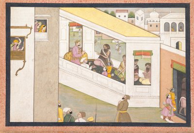 Rama og Lakshmanas drenge hjælper vismanden Vishwamitra..., Ka. 1780. af Workshop active in the First generation