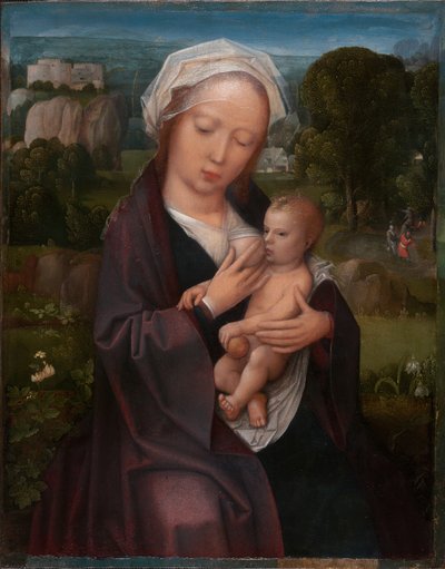 Jomfru og barn, 151525. af Workshop of Adriaen Isenbrant
