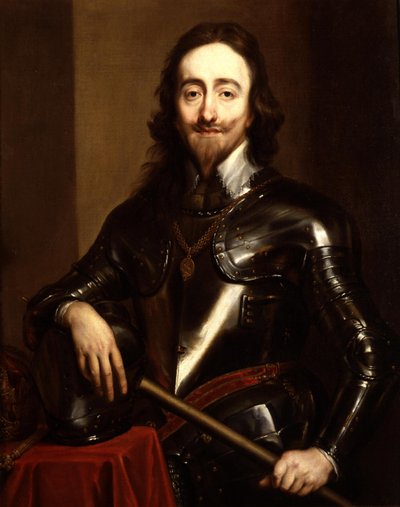 Charles I af England af Workshop of Anthony van Dyck
