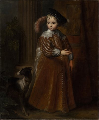 Portræt af William II, prins af Orange-Nassau af Workshop of Anthony van Dyck