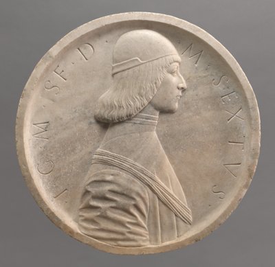 Gian Galeazzo Maria Sforza, hertug af Milano, begyndelsen af ​​1490