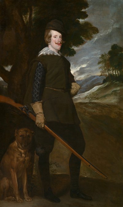 Portræt af Philip IV, ca. 1632. af Workshop of Diego Velazquez