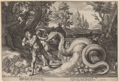 Dragen fortærer Cadmus