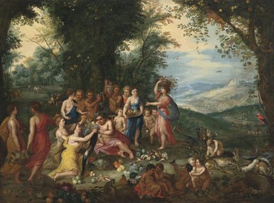 Allegori over efteråret. af Workshop of Jan Brueghel the Elder