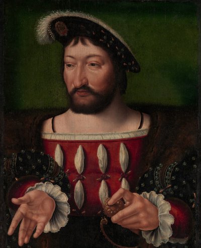 Frans I 1494-1547, konge af Frankrig. af Workshop of Joos van Cleve