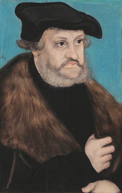 Friedrich III den Vise, kurfyrste af Sachsen af workshop of Lucas Cranach the Elder