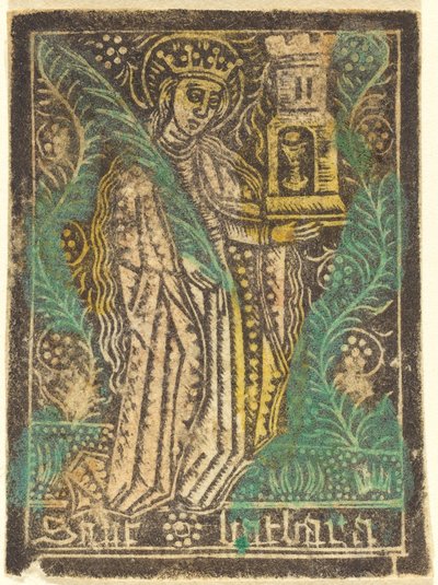 Sankt Barbara af Workshop of Master of the Aachen Madonna