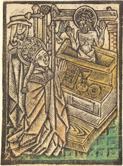 Sankt Gregory af Workshop of Master of the Aachen Madonna