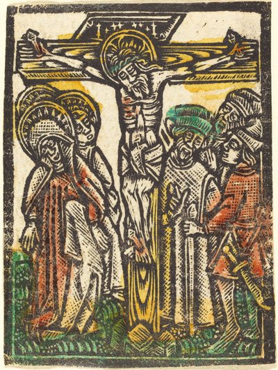 Korsfæstelsen af Workshop of Master of the Aachen Madonna