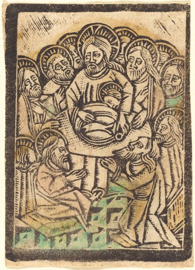 Den sidste nadver af Workshop of Master of the Aachen Madonna