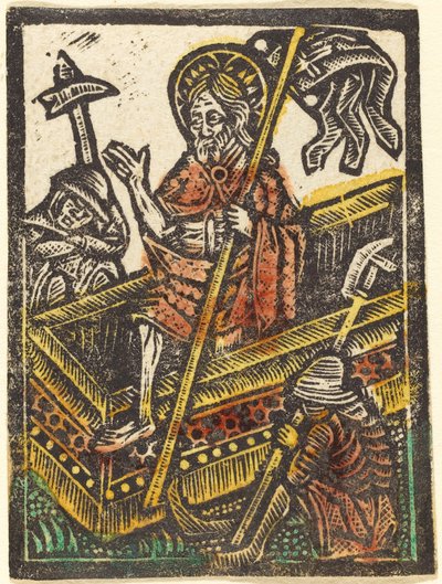 Opstandelsen af Workshop of Master of the Aachen Madonna