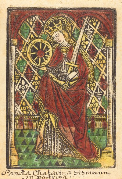 Sankt Catherine af Workshop of Master of the Protective Saints of Cologne