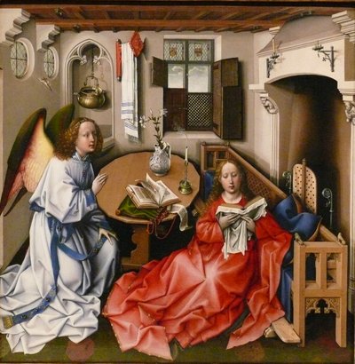 Bebudelse Alternativ(e) titel(r):   Merode-altertavle af Workshop of Robert Campin