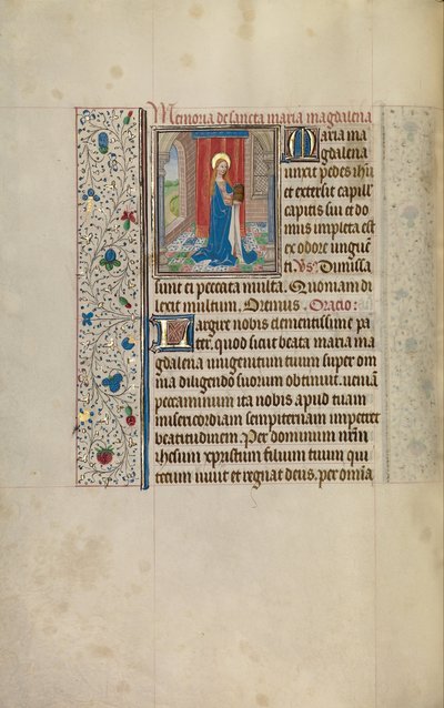 Maria Magdalena af Workshop of Willem Vrelant