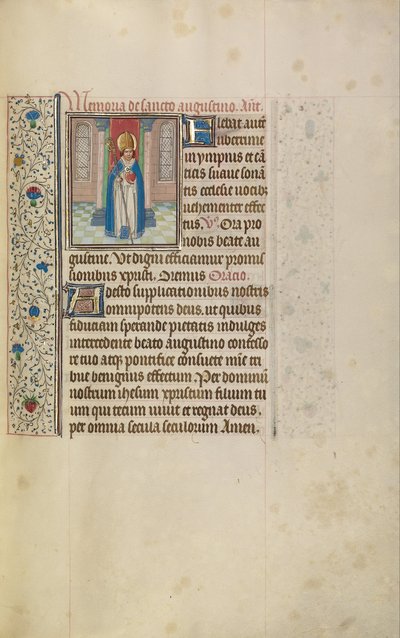 Sankt Augustin af Workshop of Willem Vrelant