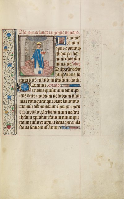 Saint Lawrence af Workshop of Willem Vrelant