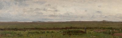 Graves of Travellers, Fort Kearny, Nebraska, 1866. af Worthington Whittredge
