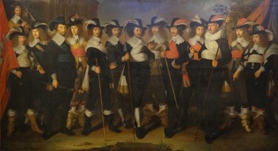 Officerer og vagter fra oberst Herman Herbertsz