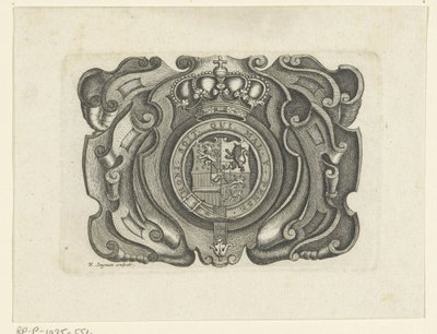 Ornament med strømpebåndsordenens våbenskjold af Wouter Jongman