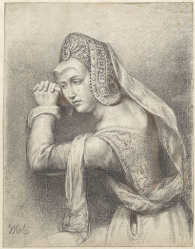 Wenende Maria Magdalena af Woutherus Mol