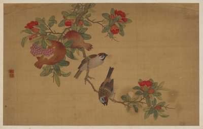 Fugle, Frugt og Blomster af Wu Zhang