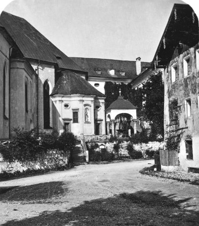St Wolfgang, Salzkammergut, Østrig, omkring 1900-tallet. af Wurthle and Sons