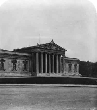 Glyptoteket, München, Tyskland, omkring 1900-tallet. af Wurthle and Sons