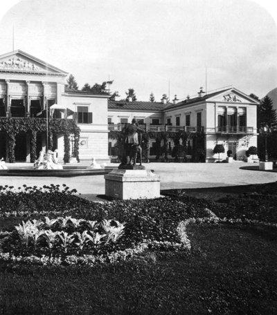 Kaiservillaen, Bad Ischl, Salzkammergut, Østrig, omkring 1900-tallet. af Wurthle and Sons