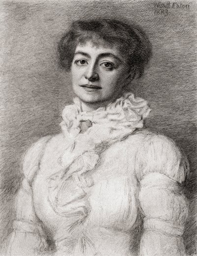 Helena Modjeska, fra The Century Illustrated Monthly Magazine, udgivet 1884 af Wyatt Eaton