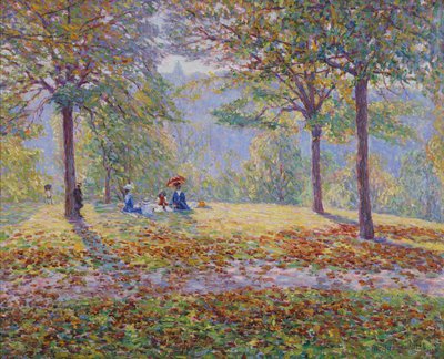 The Picnic (olie på lærred) af Wynford Dewhurst