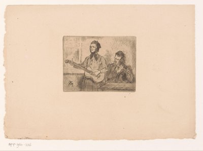 To musikere af Xavier Mellery