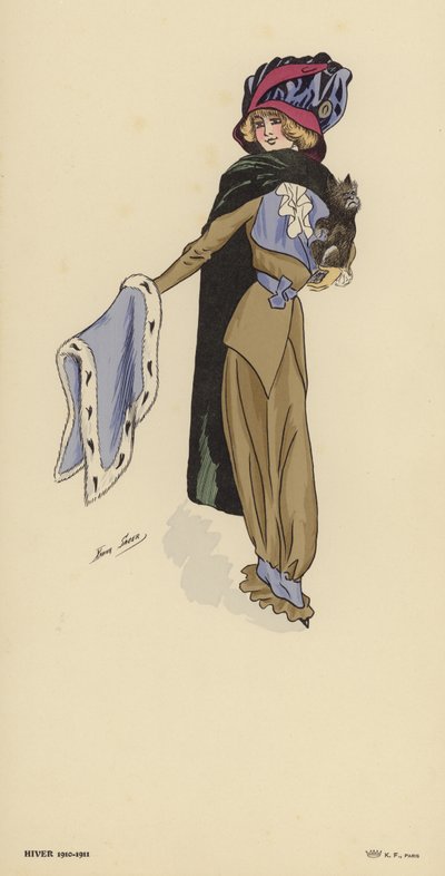 Vintermoden 1910-1911 af Xavier Sager