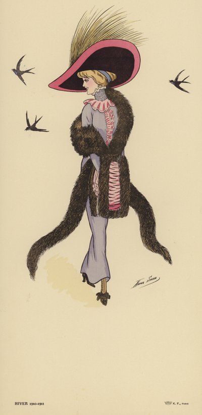 Vintermoden 1910-1911 af Xavier Sager