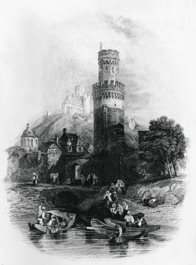 Illustration til spedalsk fra Aosta, roman af Xavier De Maistre (1763-1852), gravering af Xavier de Maistre
