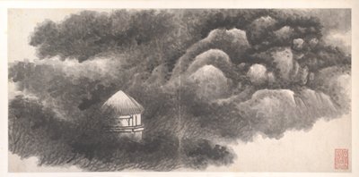 Landscapes of the Twelve Months, ca. 1685 (album med tolv maleriblade; blæk på papir) af Xian Gong