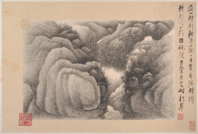 Landskaber med digte af Xian Gong