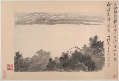 Landskaber med digte af Xian Gong