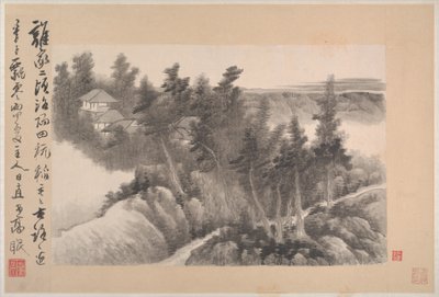 Landskaber med digte af Xian Gong