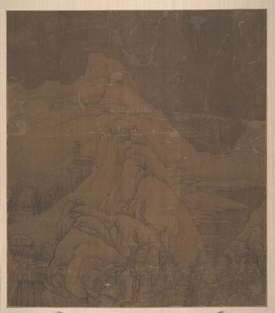 Snedækkede bjerge, ca. 1000. af Xu Daoning