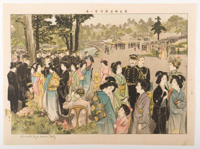 Admiral Tōgōs havefest af Yamamoto Shoun