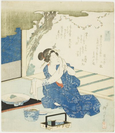 Summer Robes (Natsugoromo), fra serien "A Comparison of Incense (Takimono awase)" af Yanagawa Shigenobu II