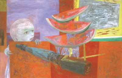 Forbudt frugt af Yasuo Kuniyoshi