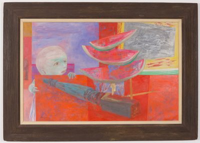 Forbudt frugt af Yasuo Kuniyoshi