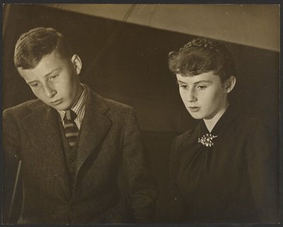 [Sandy og Belinda Brook] af Yasuo Kuniyoshi