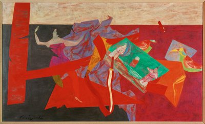 Den orientalske gave (maleri på lærred) af Yasuo Kuniyoshi