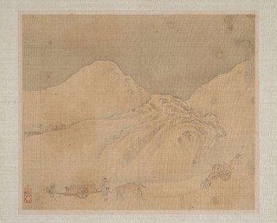 Landskaber, dateret 1652. af Ye Xin