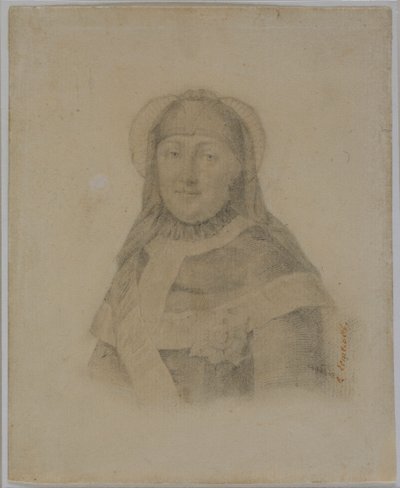 Catherine II i sorg, 1762 af Yefgraf Petrovich Chemesov
